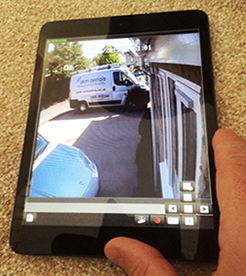 cctv on smartphone Devizes